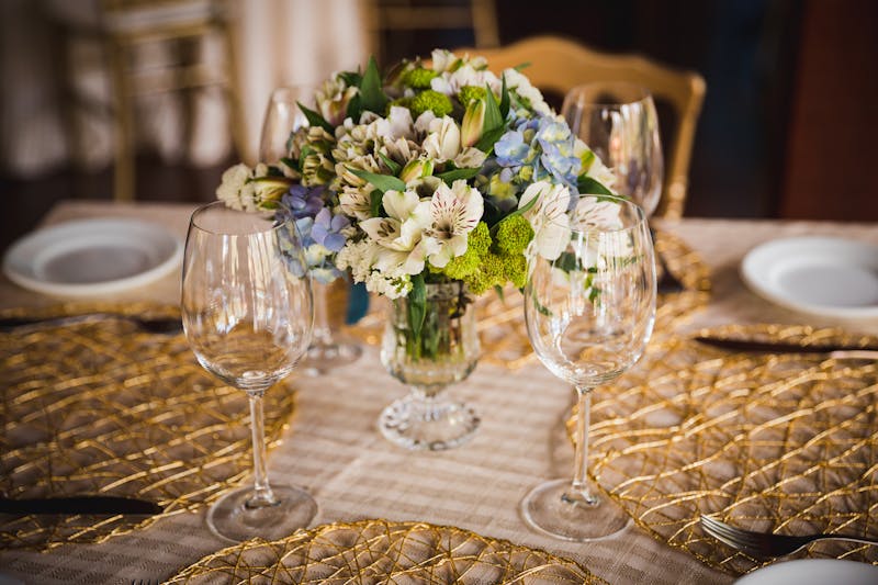 Décoration florale pour événement professionnel